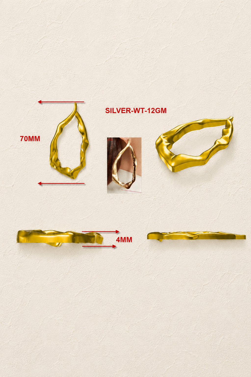 Tidal Earrings