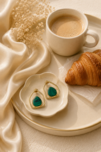 Zara Malachite Earrings